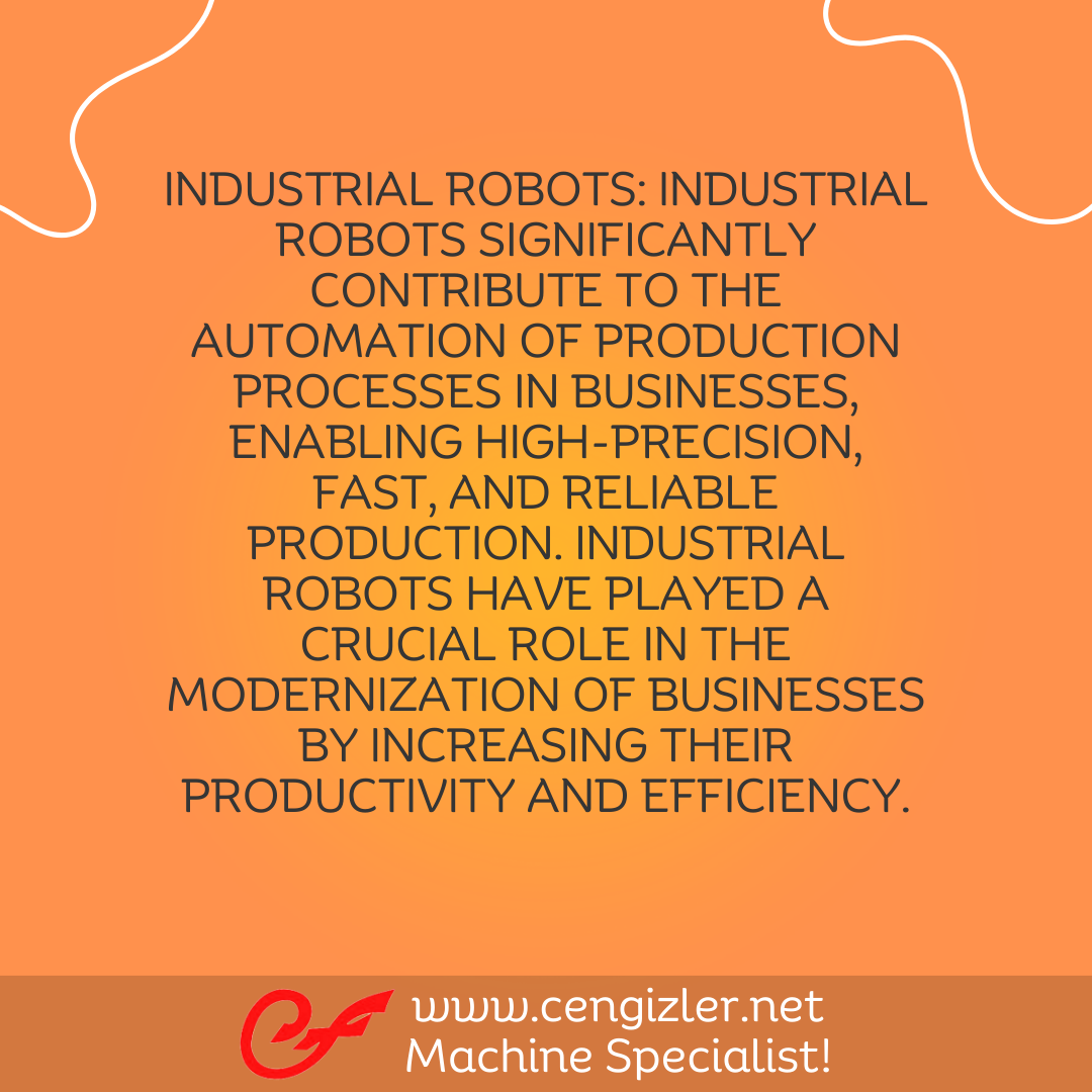 2 INDUSTRIAL ROBOTS